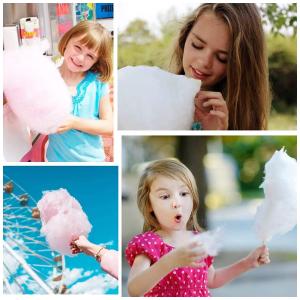 Vintage Máquina de Algodão Doce Elétrica Profissional, 110v, FOHERE, Vermelho