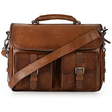 Bolsa Maleta de Couro Masculina