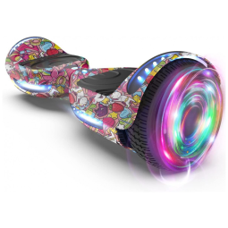 Hoverboard Certified HS2.01 HOVERSTAR Bluetooth Flash Wheel com Luzes de LED – Unicórnio