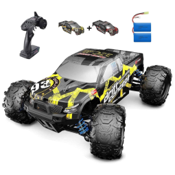 RC Carrinho de Controle Remoto para Adultos Off Road Até 40 km por hora, Recarregável, SZJJX, Preto