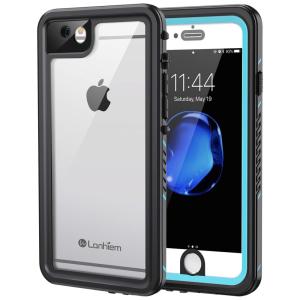 Capa Celular Prova Dágua IP68 iPhone 6, 6S, LANHIEM LH US WP I6, Azul