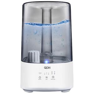 Umidificador Ultrassônico 3.5L, com Desligamento Automático, Silencioso, QDH LH 2028, Branco