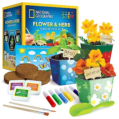 Kit de Jardinagem de Flores