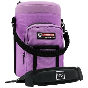 Bolsa Térmica para Garrafa 3L com Alça para Transporte e Bolsos, Garrafa não incluída, NATURE PIONEOR, Rosa