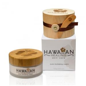 Creme Facial Anti Idade Hidratante com Mel Orgânico de Flor de Macadâmia Havaiana, 100g, HAWAIIAN HEALING, Bege