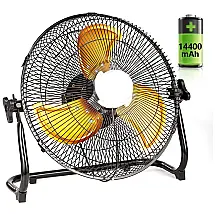 Ventilador Industrial, com 2 Velocidades, 110v, LCOCOVE, Preto