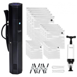 Termocirculador Elétrico Ultra Silencioso para até 18L, 1000W, 110v, YEDI HOUSEWARE GV024, Preto