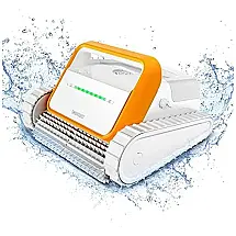 Robô Limpador de Piscina com Tempo de Execução de 3H e Potência de Sucção de 188W, SMOROBOT Tank X11, Branco