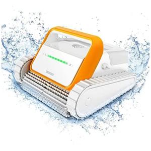 Robô Limpador de Piscina com Tempo de Execução de 3H e Potência de Sucção de 188W, SMOROBOT Tank X11, Branco
