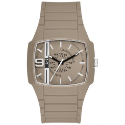 Relógio Masculino Analógico de Quartzo com Pulseira de Silicone, Diesel DZ2167, Marrom