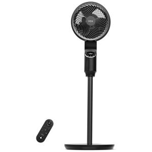 Ventilador Pedestal, Estilo Contemporâneo com Oscilação de 360º, Controle Remoto, 4 Modos, 32 Velocidades, Ultra Silencioso de 24 dB e Trava