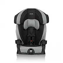 Cadeirinha de Carro Evenflo Chase LX 2-em-1 Assento com Arnês e Elevatório Cinza Jameson