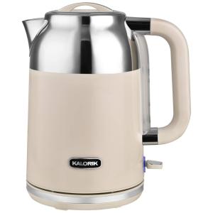 Chaleira Elétrica 1.7L, Aço Inoxidável, 1200W, 110v, KALORIK, Creme