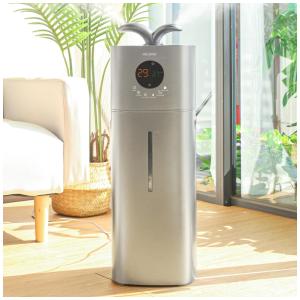 Umidificador Ultrassônico para Salas Grandes, 16 Litros, Cobre 185 m2, AILINKE, Cinza