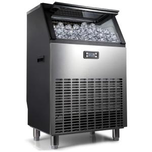 Máquina de Gelo Automática Portátil até 122kg, 24H, Cor, 110v, NORTHAIR HZB 120, Preto