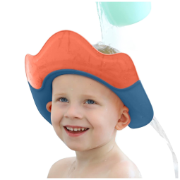 Chápeu Viseira Infantil A Protetor de Olhos Hora do Banho, YOUOCOMU A 50, Azul