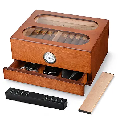 Umidor de Charutos Premium com