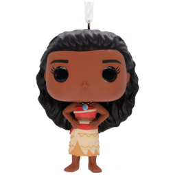 Enfeite de Natal Hallmark Disney Princesa Moana Funko POP! em Resina Multicolorido, 7,73x5,59x4,45 cm