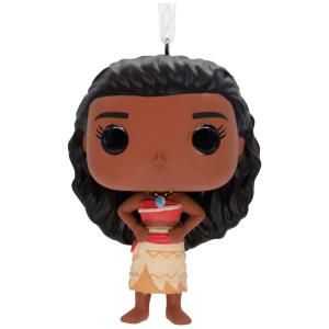 Enfeite de Natal Hallmark Disney Princesa Moana Funko POP! em Resina Multicolorido, 7,73x5,59x4,45 cm