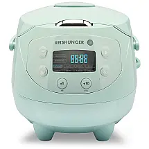Panela de Arroz Elétrica 840mL, com Controle de Temperatura, 110v, REISHUNGER, Verde