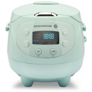 Panela de Arroz Elétrica 840mL, com Controle de Temperatura, 110v, REISHUNGER, Verde
