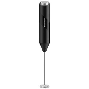 Espumador de Leite Elétrico a Bateria em Aço Inoxidável, BONSENKITCHEN FROTHER, Cinza