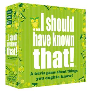 Jogo de Tabuleiro para Adultos EU DEVERIA SABER DISSO, Um Jogo de Perguntas e Respostas Sobre Coisas que Você Deveria Saber