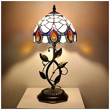 Luminária de Mesa Tiffany MQYXH