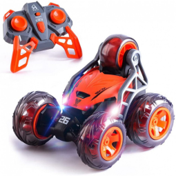 hhibobi Carrinho de Controle Remoto p, Adultos Off Road Até 15 KM, H, Recarregável, Laranja