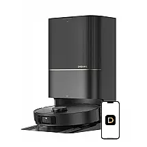 Robô Aspirador DREAME X40 Ultra 12.000Pa com Esfregão Removível Elevável e Escova Lateral Extensível Preto