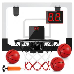 Mini Tabela de Basquete Indoor Com Placar e Pilhas, Ideal Para Diversão Dentro de Casa - Tabela de Basquete Para Pendurar na Porta