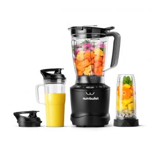 Liquidificador de Bancada com 5 Velocidades, Capacidade de 1,8L e Copo de 950mL Incluso, 110V 1400W, Nutribullet, Preto