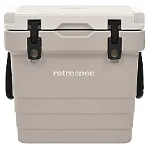 Cooler Caixa Térmica Portátil 45 Litros, e, RETROSPEC 4943, Marrom