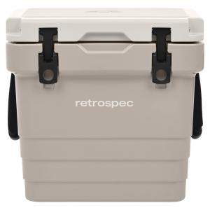 Cooler Caixa Térmica Portátil 45 Litros, e, RETROSPEC 4943, Marrom