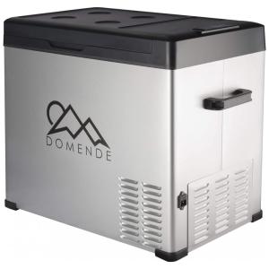 Domende Frigobar, Cooler Elétrico Automotivo Portátil 51L, com Display LCD, 62W, DONMENDE, Cinza
