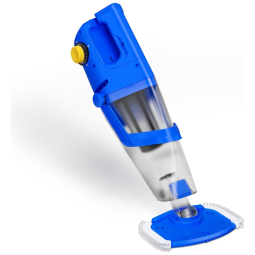 Aspirador de Piscina sem Fio, Recarregável com Autonomia da Bateria de 2H, 2 Modos e Sucção Forte de até 128L, 110V, EFURDEN, Azul