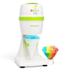 Máquina de Raspadinha Elétrica Inclui Cone Reutilizável e 2 Moldes, Branca, 110v, NOSTALGIA ESHVICE2HSI, Branco