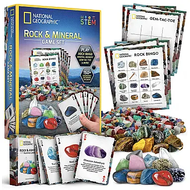 Jogo National Geographic Rock Bingo: