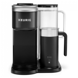 Máquina de Café Programável com Wi-Fi e Espumador de Leite, 110V 1200W, Keurig, Preta