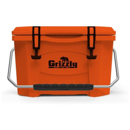 Cooler Térmico Portátil 20 Litros com Alça, Grizzly G20, Laranja