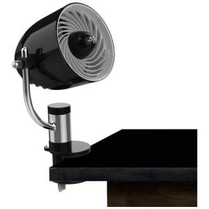 Ventilador Portátil Silencioso para Escritório ou Quarto, 3 Velocidades, 110V 18W, Vornado Pivot Clip, Preto