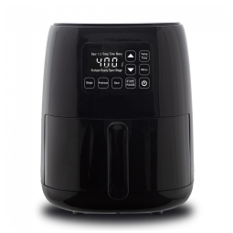 Fritadeira Elétrica Air Fryer 2,5L Nuwave Brio Preta Controles Digitais Linear T 1500W 110V
