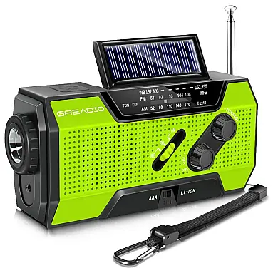 Greadio Rádio AM, FM, NOAA