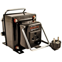 Transformador de Tensão Intensificador e Redutor Para 110 V e 220, 240 V, 100 Watts, Simran THG