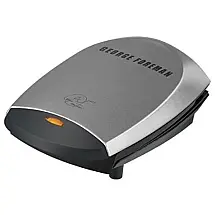 Grill Family, 110v, GEORGE FOREMAN GR26SB, Cinza