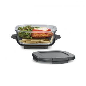 Pote de Vidro Ninja CleanCrisp 1,4 L Tampa Hermética para Ninja Crispi