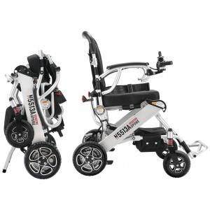 Cadeira de Rodas Elétrica Dobrável Reclinável para Adultos, Innuovo, Prata