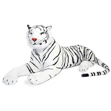 Pelúcia Tigre Branco 1,5 Metro