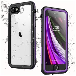Capa Celular Prova Dágua IP68 iPhone SE 2020, 7, 8, Roxo