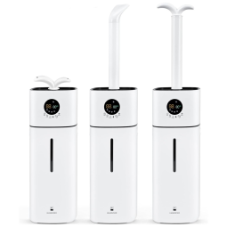 Umidificador 16L com Enchimento Superior, Controle Remoto, 3 Velocidades e Difusor de Óleo Essencial para Ambiantes até 185m², 110V 56W